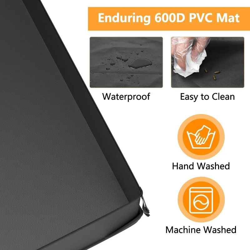 Jaula para gatos de interior, valla para conejos, jaulas para hámster, estera grande, jaula para orina antivaho, valla para animales pequeños, suministros antifuga para mascotas - imagen 4