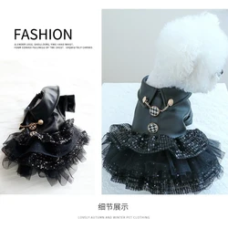 Chaqueta elegante con lentejuelas para perros y gatos – Ropa de fiesta