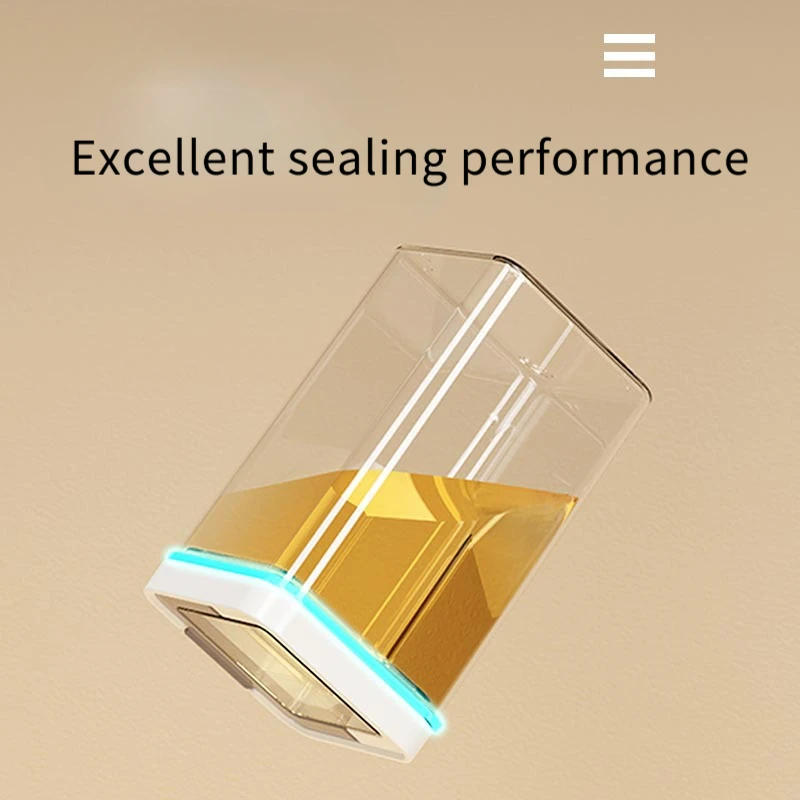 Contenedores herméticos transparentes para almacenamiento de alimentos para mascotas, tarros apilables a prueba de humedad con tapas, organizador para alimentos secos para perros y gatos - imagen 4