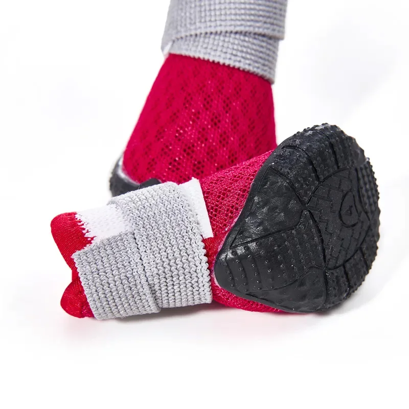 Zapatos antideslizantes para mascotas, calzado suave para perros pequeños, para interior, otoño y primavera, 2023 - imagen 4