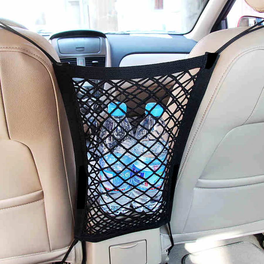 Barrera seguridad perros coche – Rejilla separación y bolsa almacenamiento