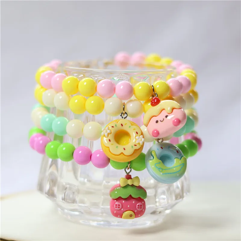 Collar de perlas con diseño dónut para perros y gatos – Joyería - imagen 3