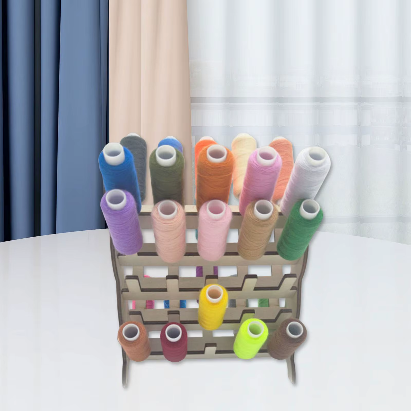 Organizador de juguetes de madera desmontable para gatos - imagen 3