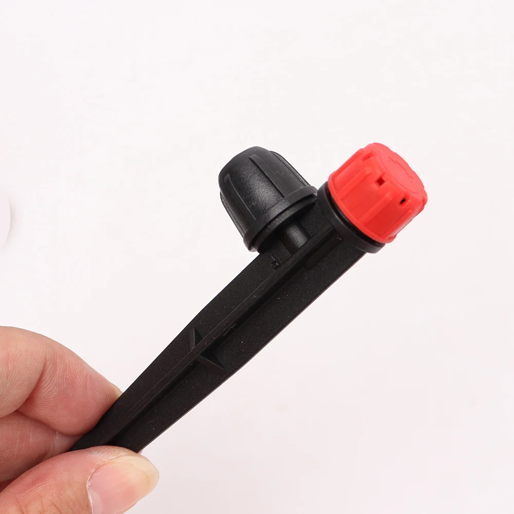 50 piezas 360 °   Aspersor disperso, gotero de riego para jardín, agricultura, flor, césped, boquilla de riego, conexión bloqueada, manguera 1/4 - imagen 2