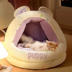 Cama térmica para gato y perro – Terciopelo suave y cálido