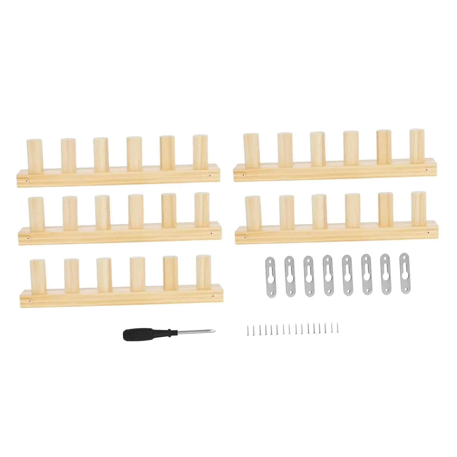 Kit de telar de tejer de madera, telar de manta gruesa, marco de manta DIY - imagen 2