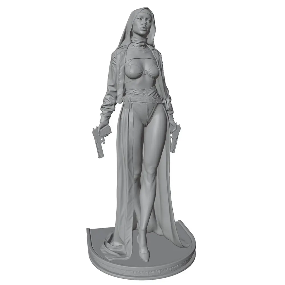 Figura de resina para pintar con pistolas dobles para gatos y perros - imagen 5