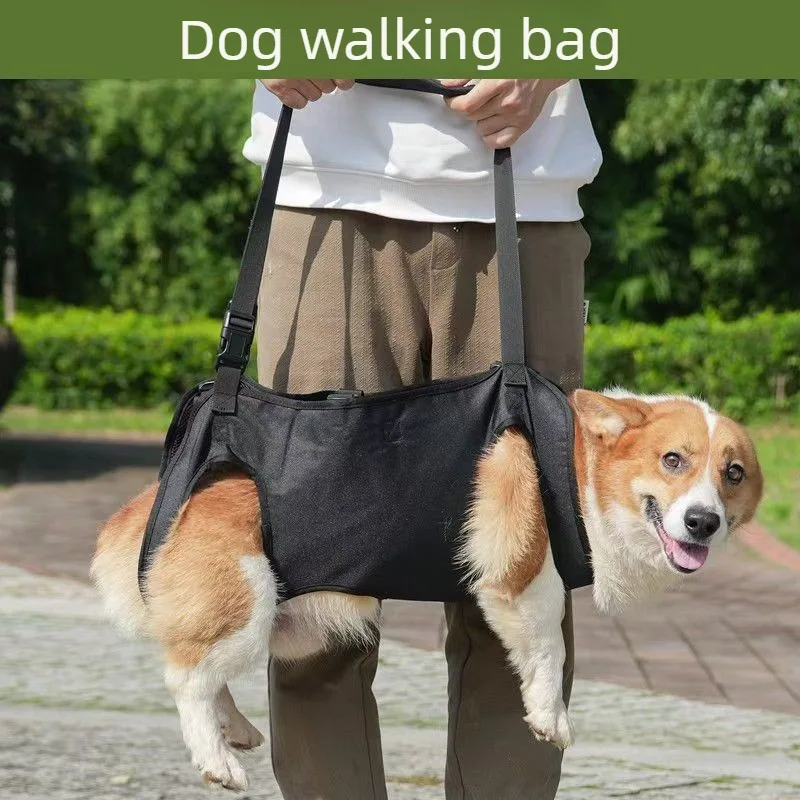 Transportín con arnés de apoyo para perros mayores o lesionados - imagen 4