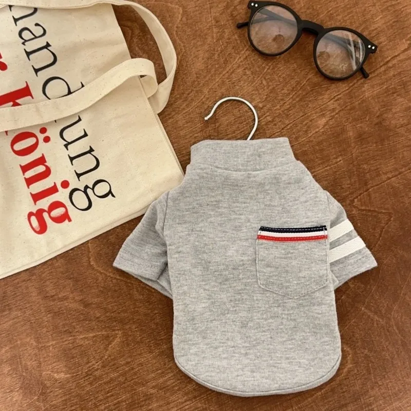 Otoño Invierno sudaderas finas de lana para perros ropa para cachorros camiseta interior cálida para perros chaleco para gatos Chihuahua Dachshund ropa jersey para perros - imagen 4