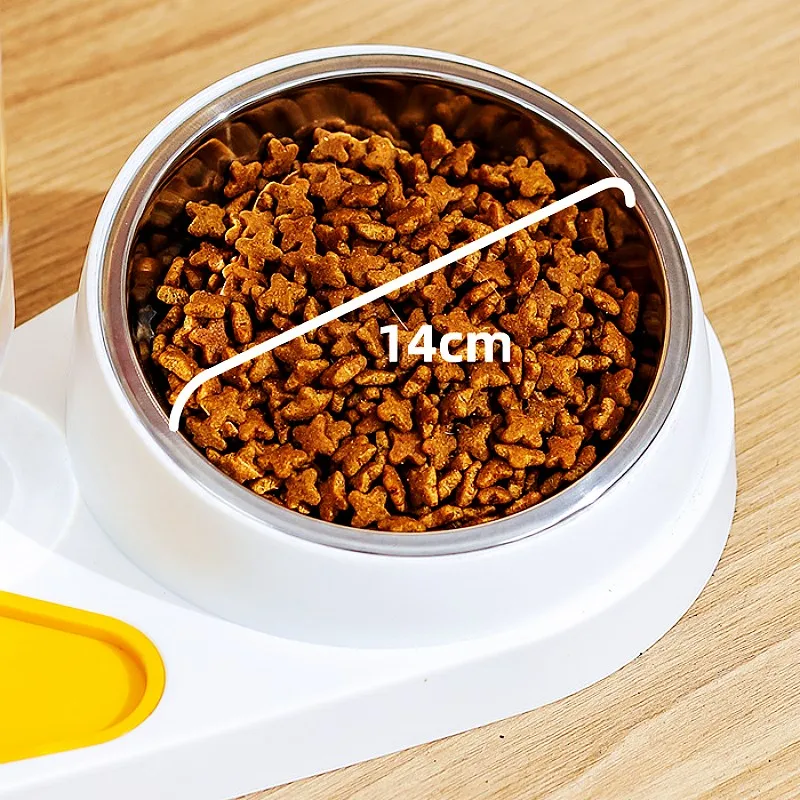 Cuenco acero inoxidable para gatos y perros: comedero, bebedero - imagen 4