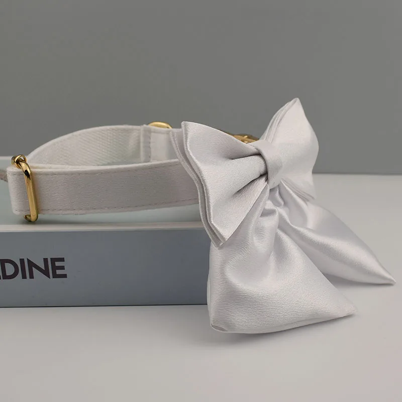 Personalizado Pitbull pastor alemán americano Cocker Spaniel Akitas mediano grande grabado nombre perro boda Crystal01