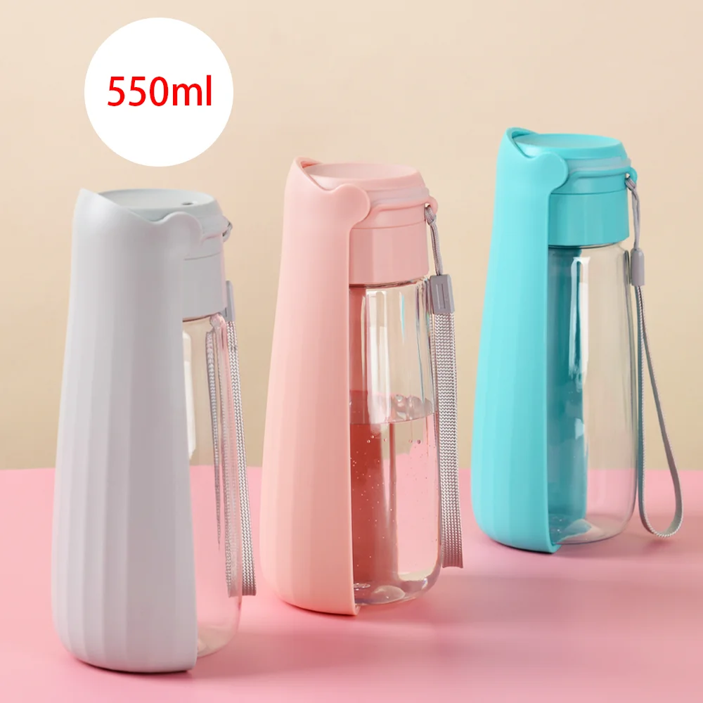 Botella de agua plegable para perros (pugs) y gatos sin fugas - imagen 4
