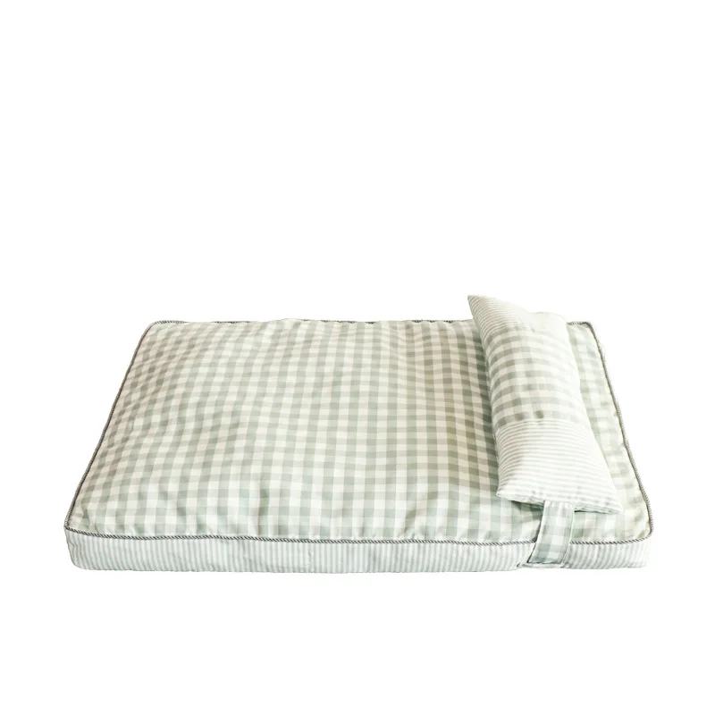 Perrera de cama suave extraíble y lavable para perros y gatos, saco de dormir cálido para invierno, cojín grande para cachorros, suministros portátiles para mascotas - imagen 5