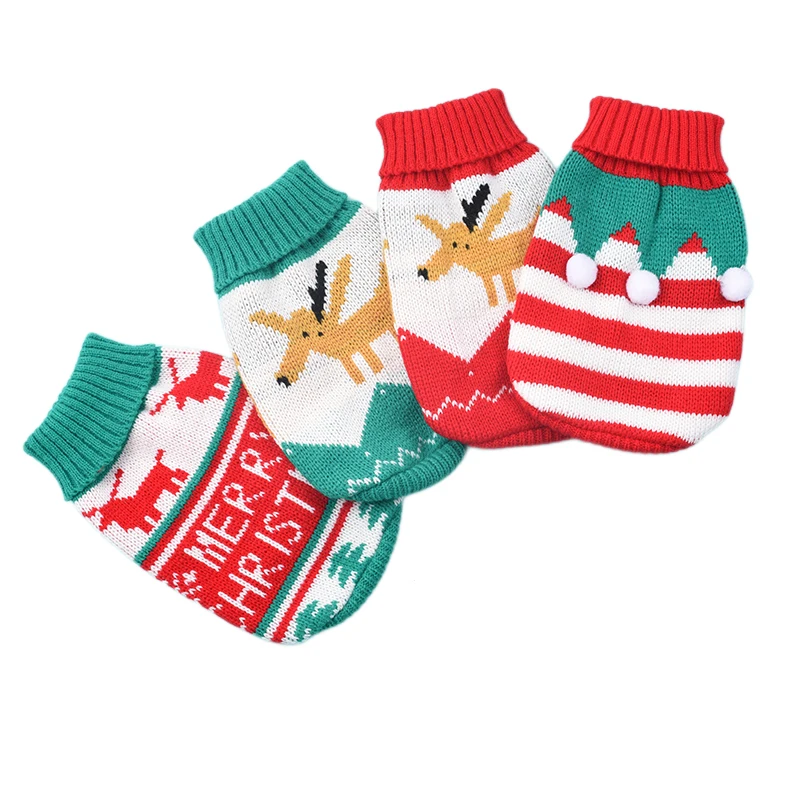 Sphynx-suéter navideño para gatos, ropa de cachorro para perros pequeños, disfraces de punto York para gatos, nuevo diseñador - imagen 2