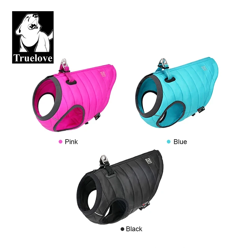 Truelove-Chaqueta calentadora para mascotas, chaleco con forro 3M Thinsulatetm para perros pequeños, arnés para cachorros, Invierno para uso al aire libre Ultracold TLG2171 - imagen 2