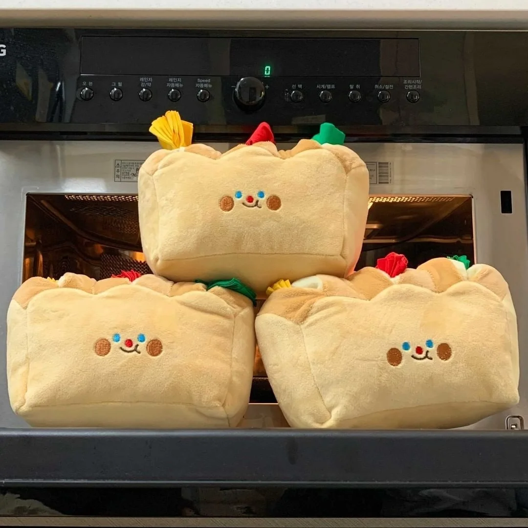 Ins-juguetes para olfatear con perros y gatos, rompecabezas, juguete de entrenamiento para gatos, pan tostado hermoso, forma de producto para cachorros pequeños y medianos - imagen 3