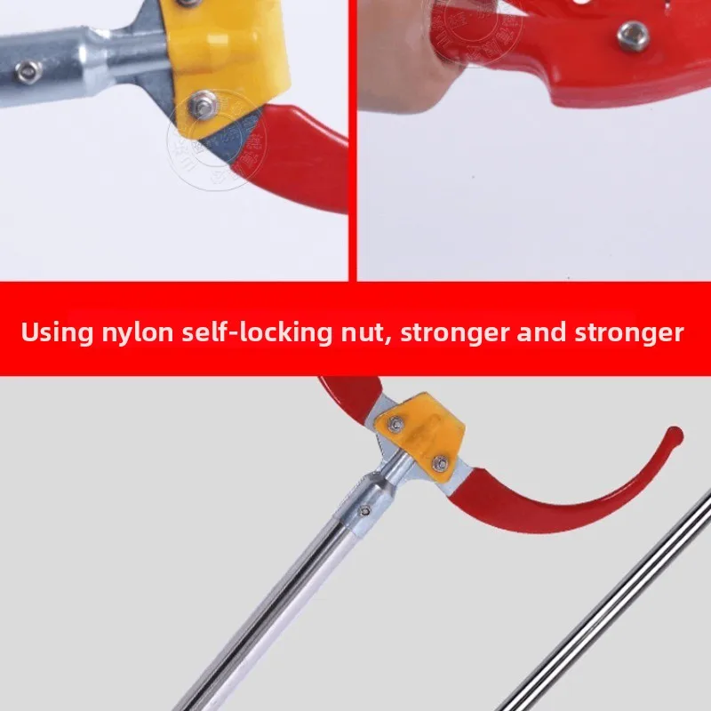 Pinzas para cerdos de acero inoxidable, herramienta para granja al aire libre, portátil, Flexible, para entrenamiento de aves de corral, suministros para animales de granja, accesorios - imagen 4