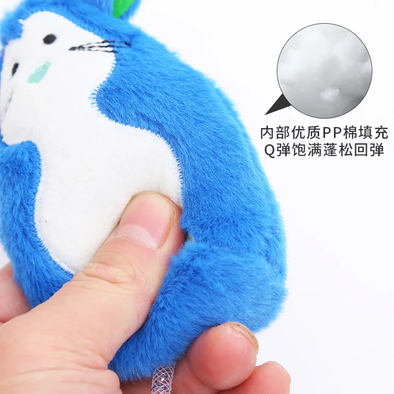 Juguetes bonitos de felpa para mascotas, ratones gorditos resistentes a morder y moler dientes, gatos y lindos Juguetes - imagen 4