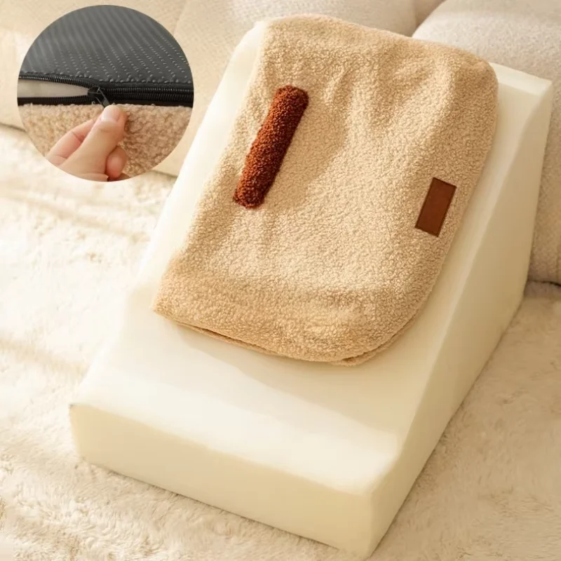 Escaleras de 3 escalones para perros pequeños, gatos, sofás para perros, escaleras, rampa para mascotas, escalera antideslizante extraíble para perros, escaleras para cama, suministros para perros - imagen 4