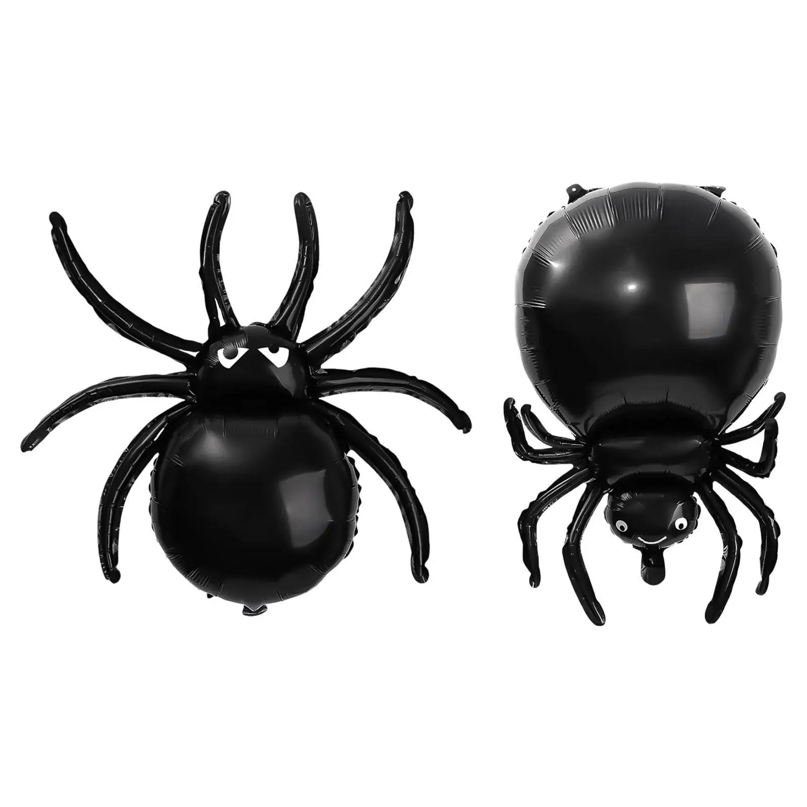Halloween Black Araneid Balloon Ideal Gift Photo Props Spooky Holiday Ornament for Home Showcase Birthday Shopping Mall Indoor