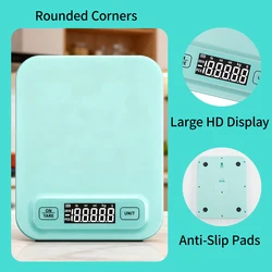Báscula digital mini para pesar alimentos de gatos y perros