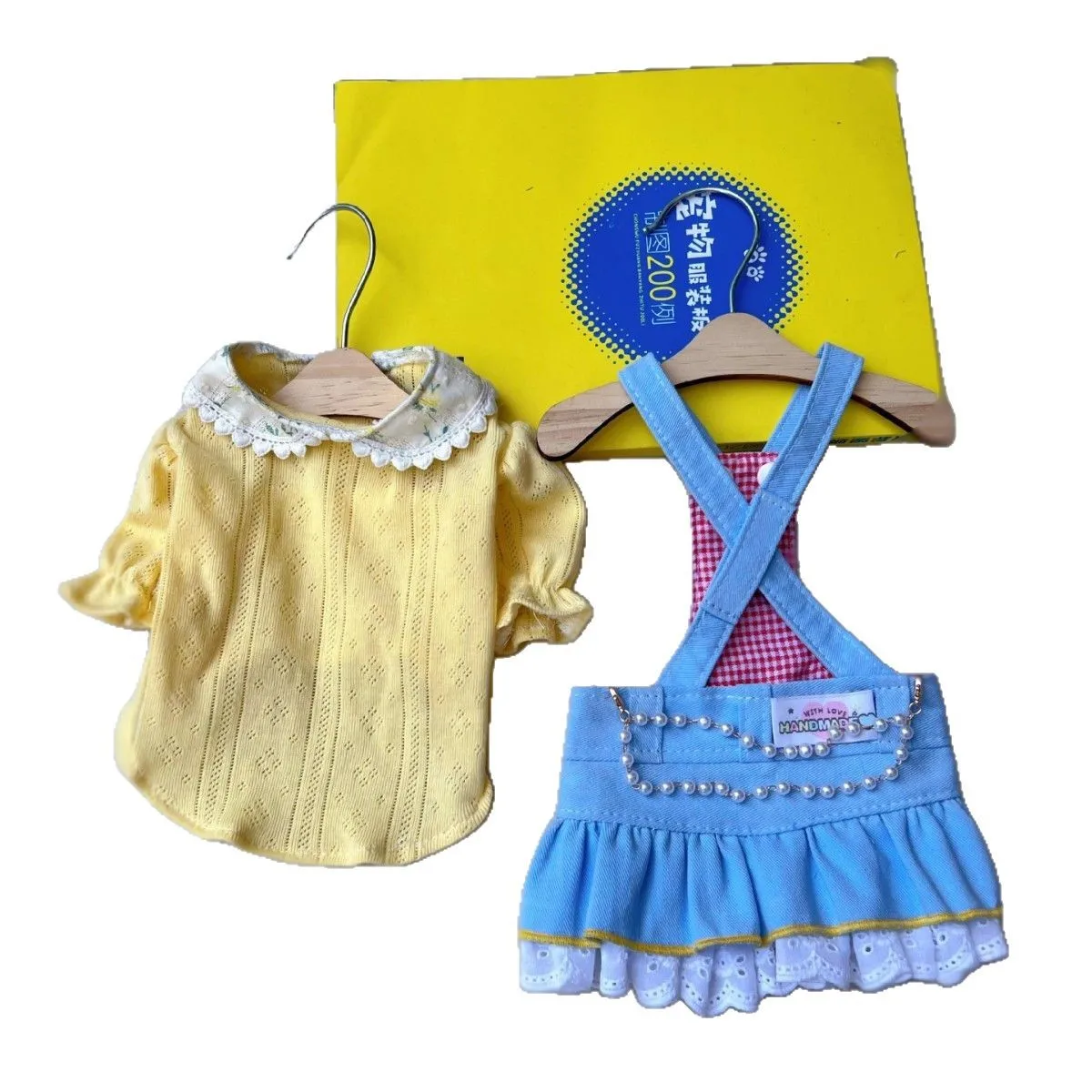 Falda con tirantes para pastel de vaquero para mascotas, falda con tirantes de peluche para perros pequeños, vestidos para perros pequeños, ropa para cachorros - imagen 5