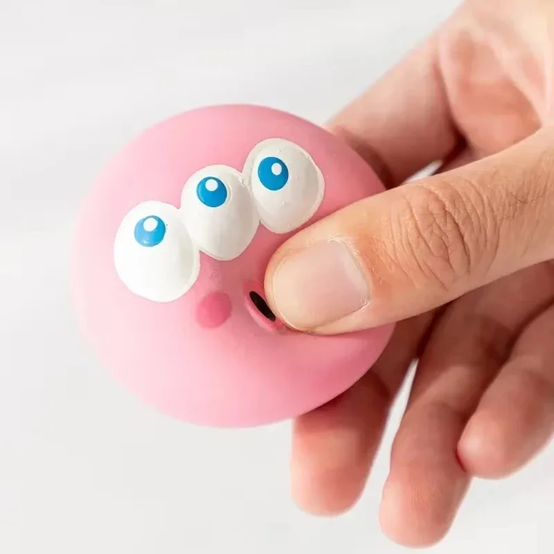 Juguetes chirriantes para mascotas, pelota de juguete para masticar perros, Bola de goma para limpiar los dientes, juguete para masticar para perros, sonicador resistente a mordeduras, suministros para mascotas - imagen 4