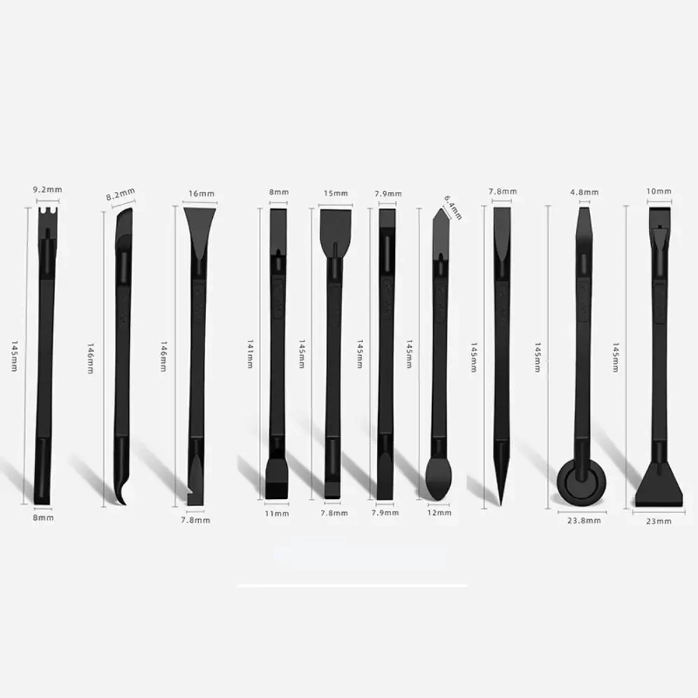 Kit de herramientas de reparación de teléfonos, Spudger de desmontaje de plástico, palanca de desmontaje, palanca de apertura, juego de herramientas manuales para reparación de teléfonos móviles, 10 Uds. - imagen 5