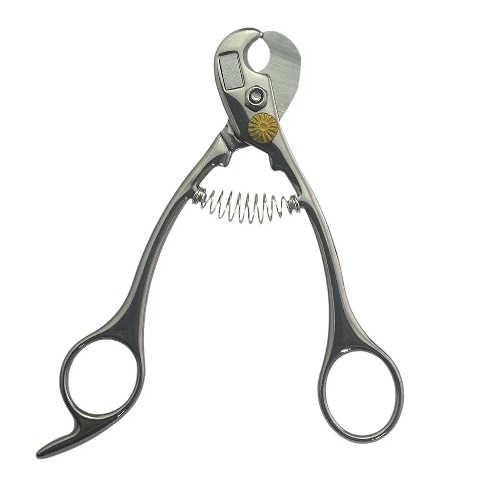 Cortauñas para perros, recortador de garras, con cerradura, herramienta profesional de aseo para mascotas con resorte trasero, cuidado de las garras para pájaros, gatos pequeños, perros y cachorros - imagen 3