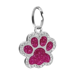 Etiquetas en forma de garra para gatos y perros - grabado láser