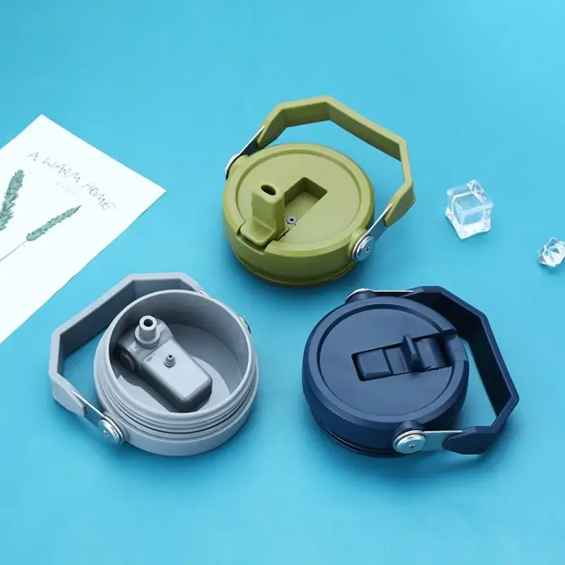 Tapa de botella de sellado para Stanley Iceflow 30/40Oz, tapa de taza térmica a prueba de derrames para tapas de repuesto, accesorios de taza Yeti, tapas de Metal - imagen 4