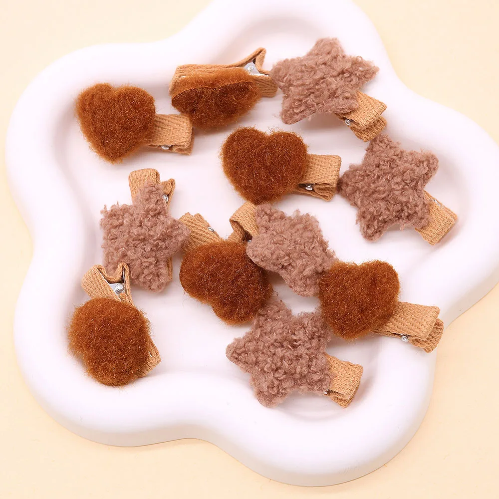 50 Uds. Pinzas para el pelo para perros pequeños y bonitos, clips de aleación para cachorros y perros, accesorios para el cabello, accesorios suaves y cómodos para el cabello para mascotas - imagen 4