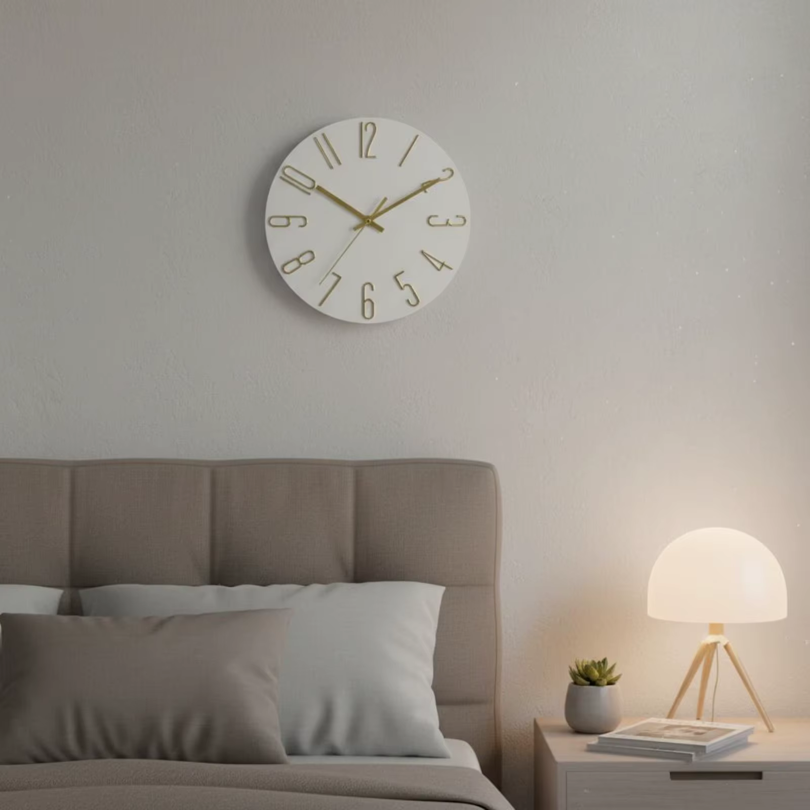 Reloj de pared silencioso de gato y perro para salón y oficina - imagen 2