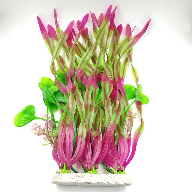 Aquarium Simulation Grass Landscape Plant Fake Water Grass Dense Strip Water Kelp Grass Fish Tank Decoration 1Pc - imagen 4