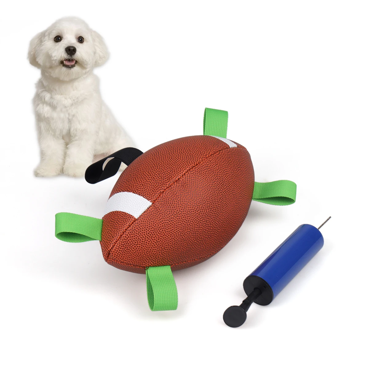 Un juguete de fútbol para perros para Border Collies, un juguete de adiestramiento al aire libre autodecutor, una pelota interactiva para aliviar el estrés para med