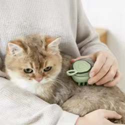 Cepillo quitapelos para gatos – Baño y massage