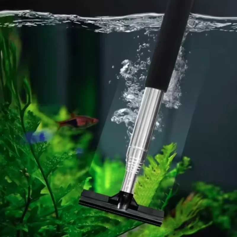 Raspador telescópico para acuarios y limpiacristales eficaz - imagen 5