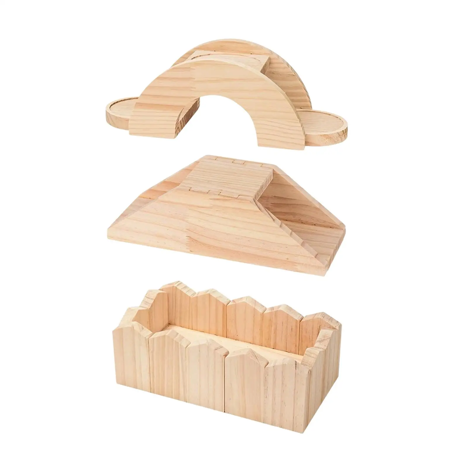 Tabletop Plant Stand Wooden Decorative,Planter Holder,Display Shelf,Desktop Flower Pot Rack for Countertop Windowsill Balcony