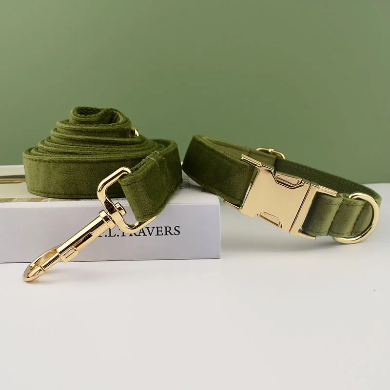 Dog Collar Leash Set