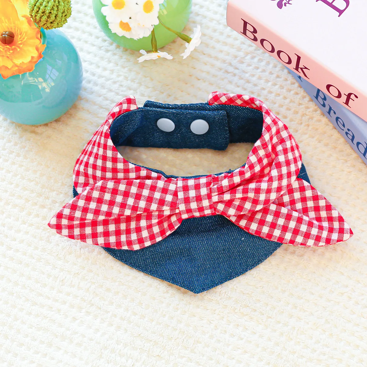 Pañuelo estilo vaquero para mascotas, babero para perros pequeños, gatos, bufanda vaquera para el cuello, Bandana occidental Kawaii, accesorios para Collar
