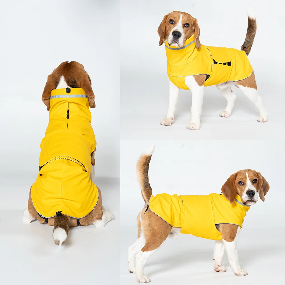 Chubasquero impermeable para perros grandes - chaqueta de lluvia - imagen 5