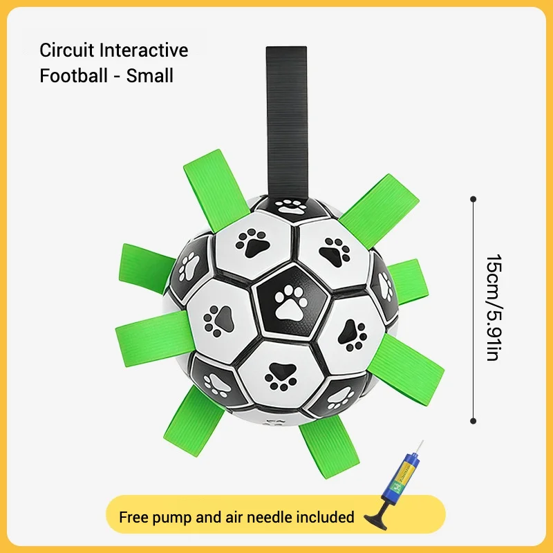 Juguete interactivo para masticar y buscar para perros, fútbol duradero para perros, diversión al aire libre, juego de dientes y encías, salud, alivio del aburrimiento, juguete para perros - imagen 5