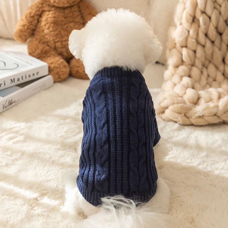Suéter de punto para perros pequeños – Abrigo cálido de invierno para Chihuahua - imagen 2