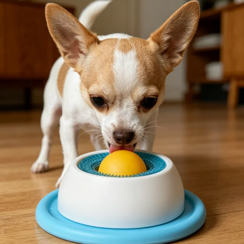 Comedero lento interactivo para gatos y perros – Cuenco antigrasias - imagen 4