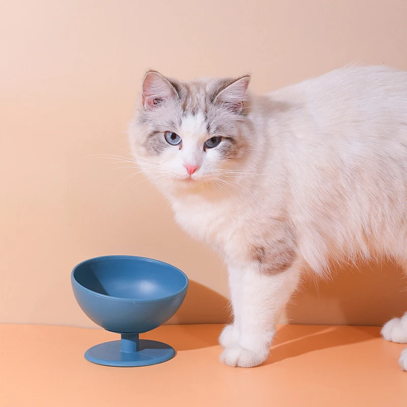 Cuencos antideslizantes para gatos y perros pequeños, medianos y grandes, comedero, contenedor de comida para mascotas, protector de cuello, pies altos - imagen 2