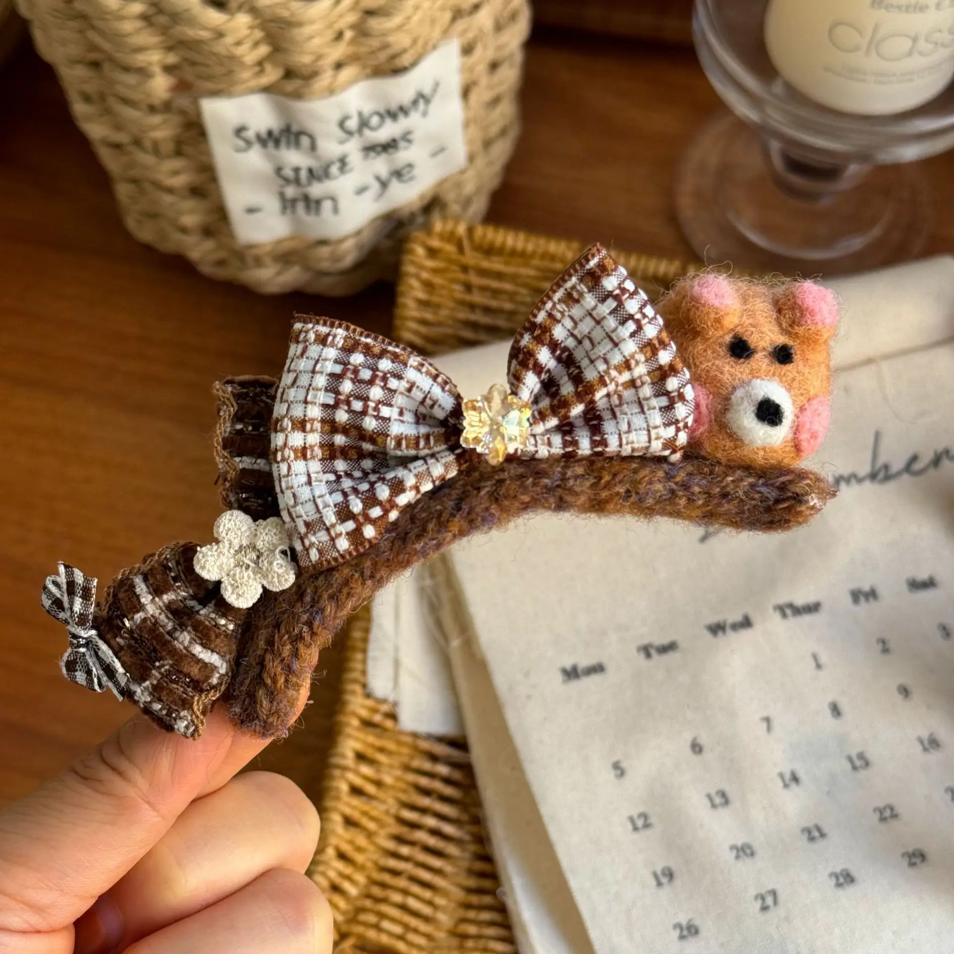 Accesorios para el cabello para mascotas, diadema para perros, lazo 3D, pinza para el pelo para gatos Yorkshire de dibujos animados, accesorios para perros pequeños, aseo para perros - imagen 5