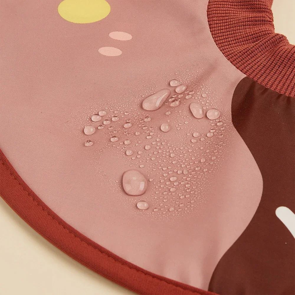 Collar para mascotas, antimordeduras, quirúrgico, antilamer, protección curativa de heridas, Collar de recuperación de gato en forma de girasol, Collar isabelino - imagen 4