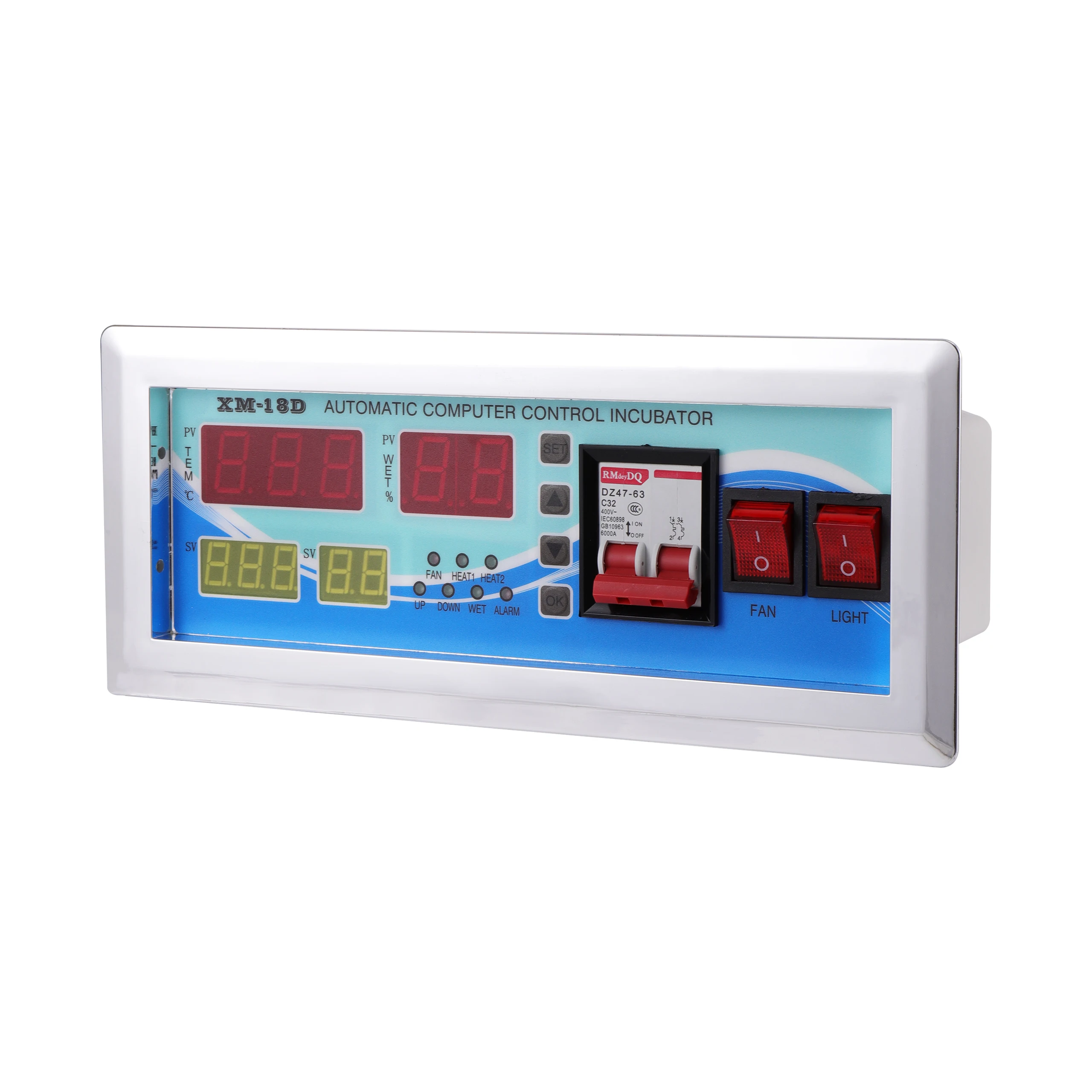 Termostato controlador para incubadora de huevos – Temperatura y humedad - imagen 3
