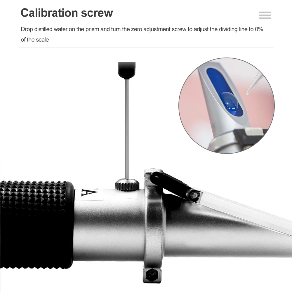Refractómetro de coche 4 en 1, probador de punto de congelación anticongelante de glicol fluido de motor de mano - imagen 3