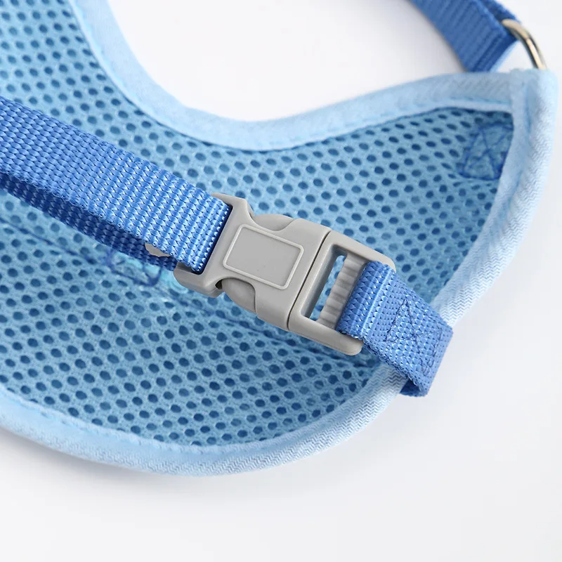 Conjunto de arnés y correa para perros pequeños, chaleco a cuadros con forro de malla de nailon ajustable sin tirones, accesorio para mascotas - imagen 4